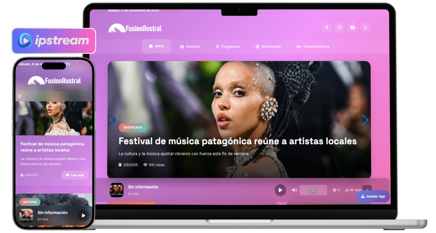 Sitio web profesional